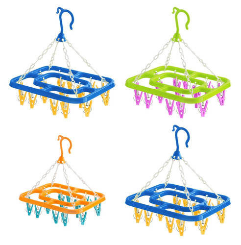 2x18 pegs clothes airer - 2x18, hanger