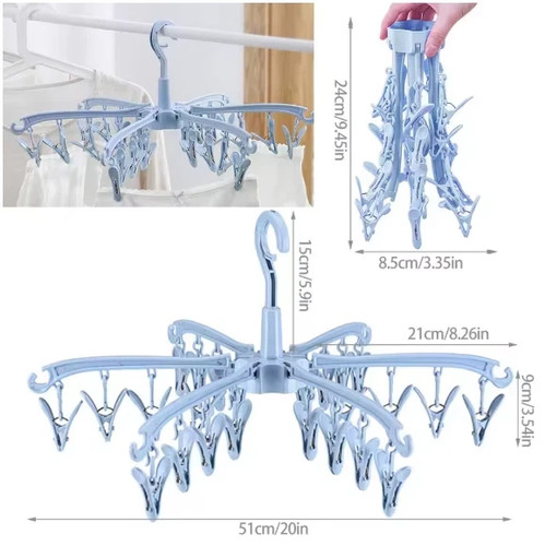 Folding sock dryer - folding,