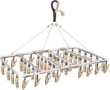 Sock Dryer, Aluminum 46 Pegs