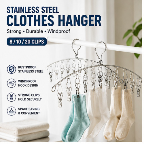 Stainless steel laundry drying - stainless,