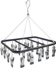Sock Dryer, Aluminum 32 Pegs
