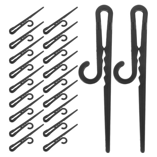 Reusable plastic sock hangers - reusable,