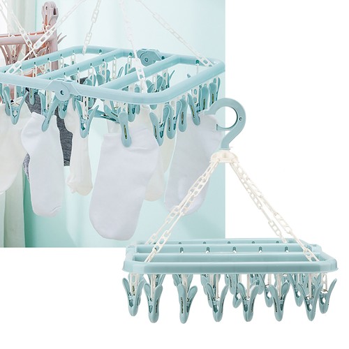 Laundry hanger with 32 - .›laundry,