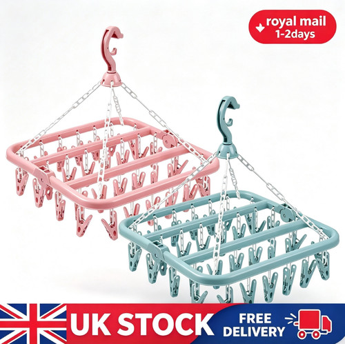 Clip sock dryer - sock, hanger