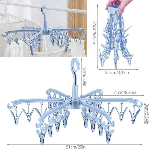Peg folding sock hanger - peg,