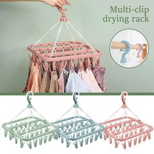 Foldable Sock Dryer with 32
