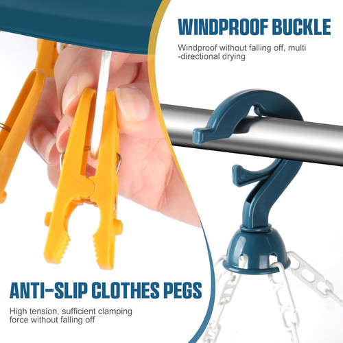 Foldable clothes drying rack - drying,