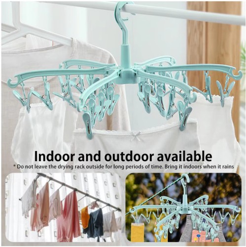 1pc folding sock dryer peg - folding, 24