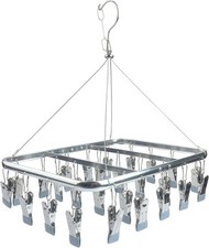 Sock Dryer, Aluminum 32 Pegs